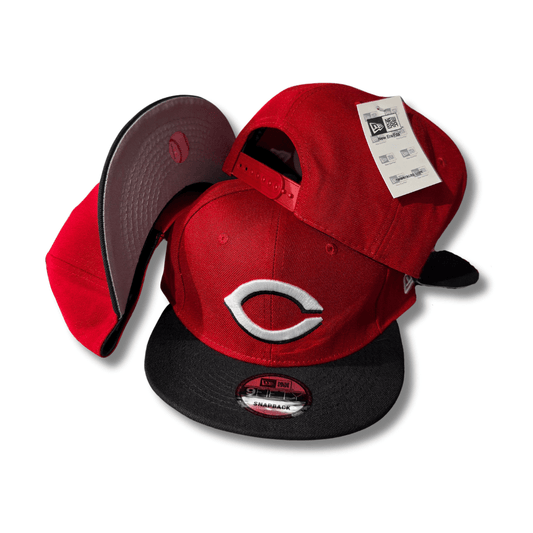 Cincinnati Reds 59 Fifty with Black Brim – Snapback Cap