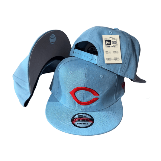Cincinnati Reds Sky Blue 9FIFTY - Snapback Cap